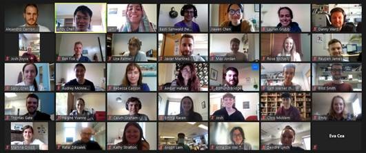 screenshot of participants
